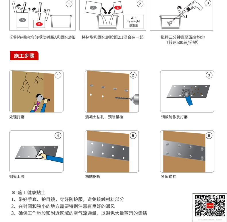 包钢天峨粘钢加固施工过程